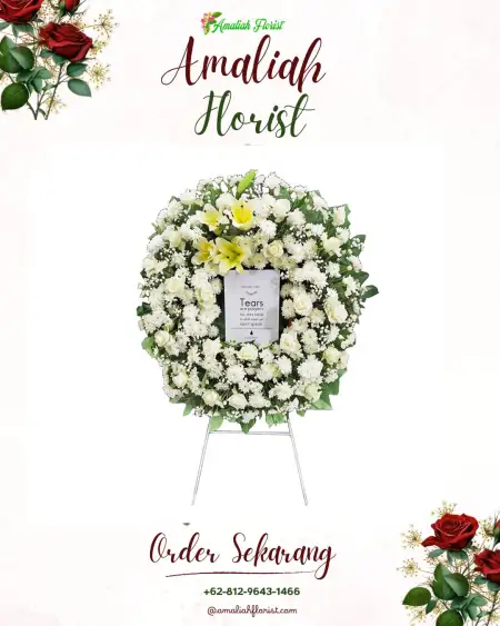 Krans Bunga Duka Kertawana